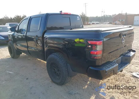 2023 Nissan Frontier Sv 4X4 z USA, uszkodzony, nr VIN 1N6ED1EK7PN621689